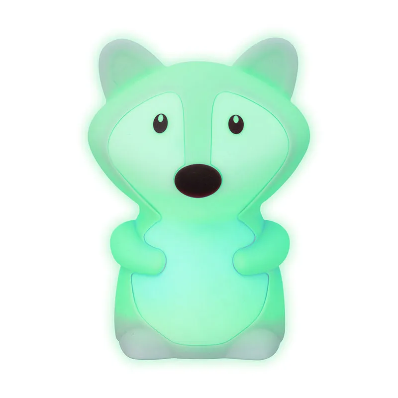 Veilleuse 8 couleurs Renard - 10,4x14,3cm-5