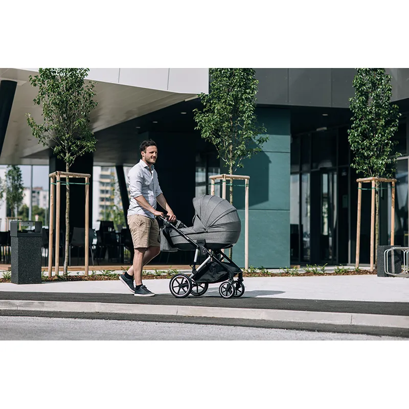 Trio Poussette Travel System Zen Deluxe Gris clair - 0m+-15