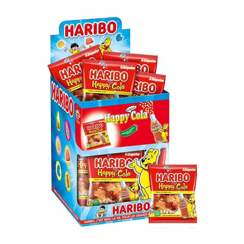 Haribo Mini sachets Happy Cola - 30x40g-0