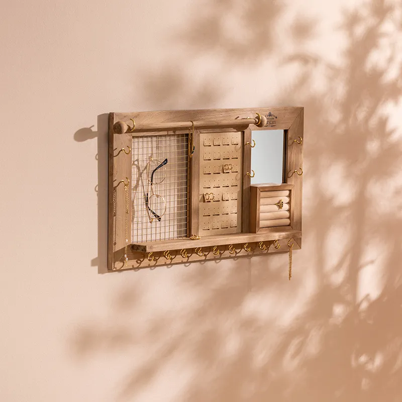 Porte bijoux mural Little cottage - 56x6,5x32cm-0