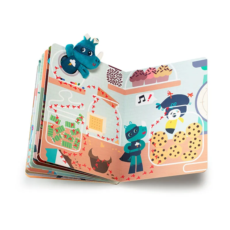Livre labyrinthe Super Marius le Rhinocéros - 24m+-14
