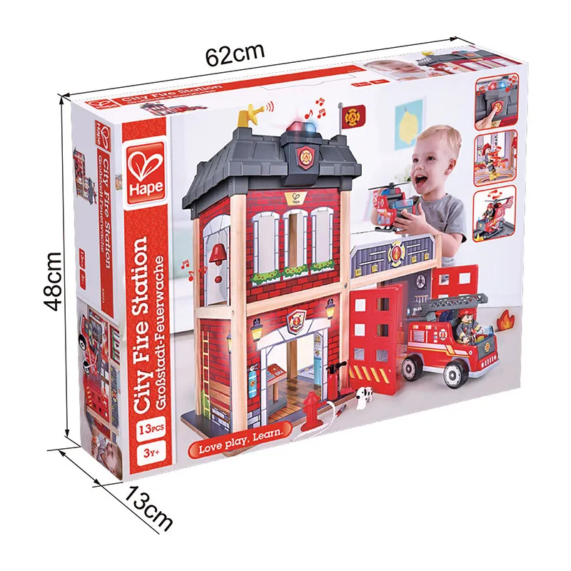 Grande caserne de Pompiers 13pcs - 36m+-6