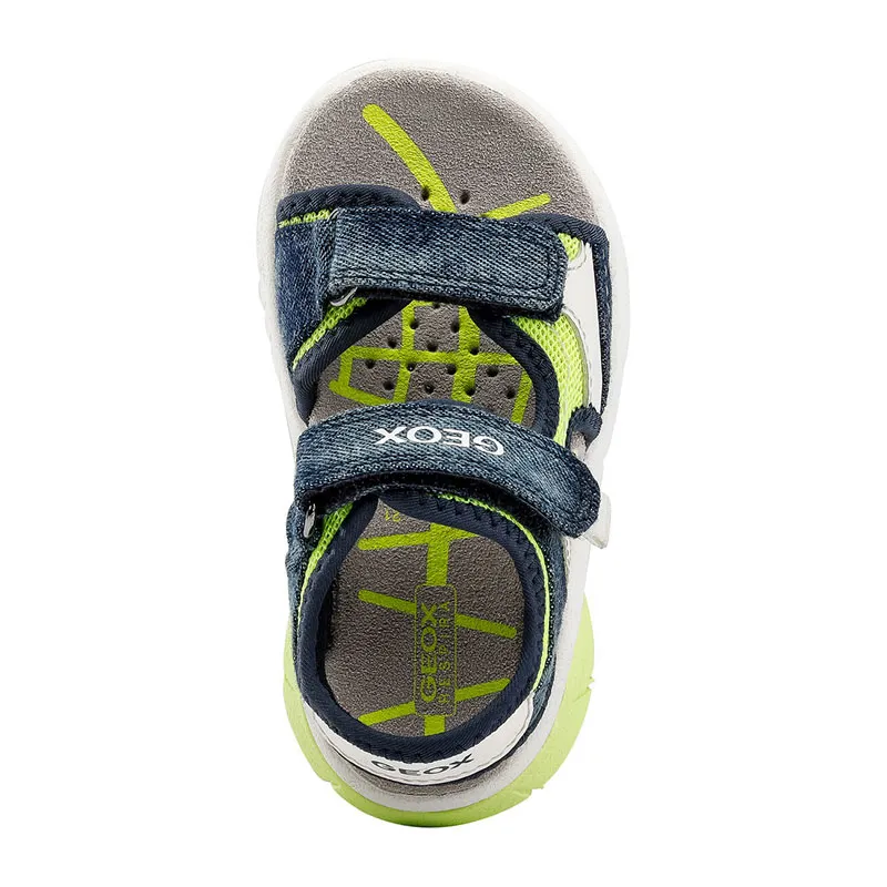 Sandales Flexyper - Fluo Jaune/Marine-5