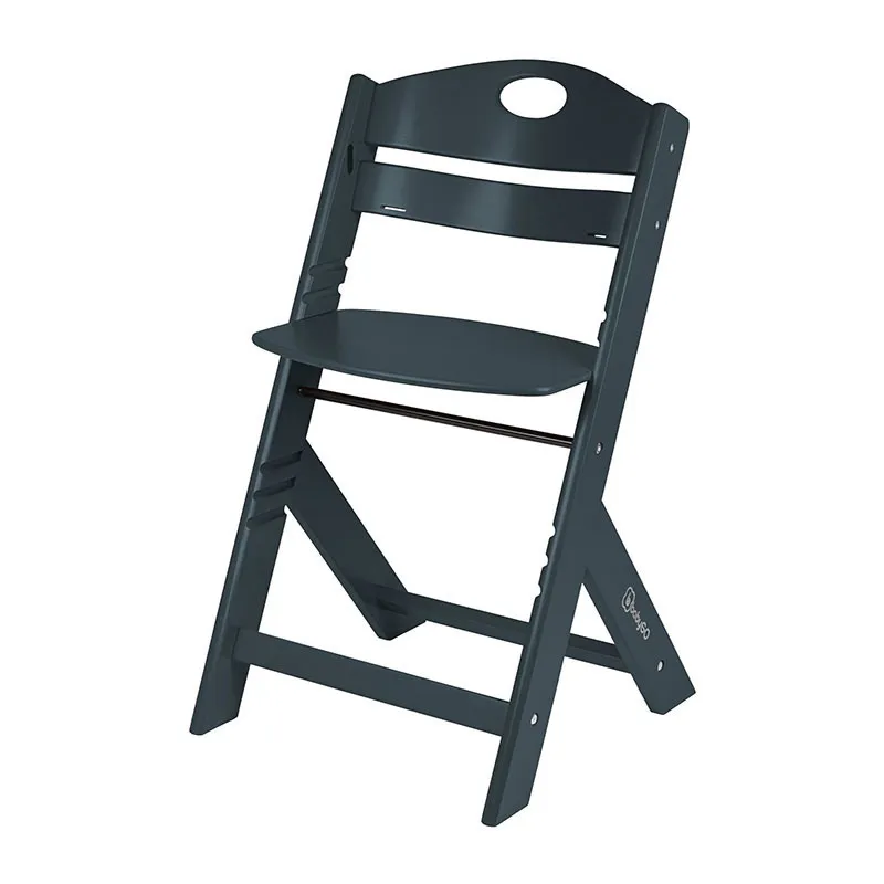 Chaise haute Family Noir - 10m+-1