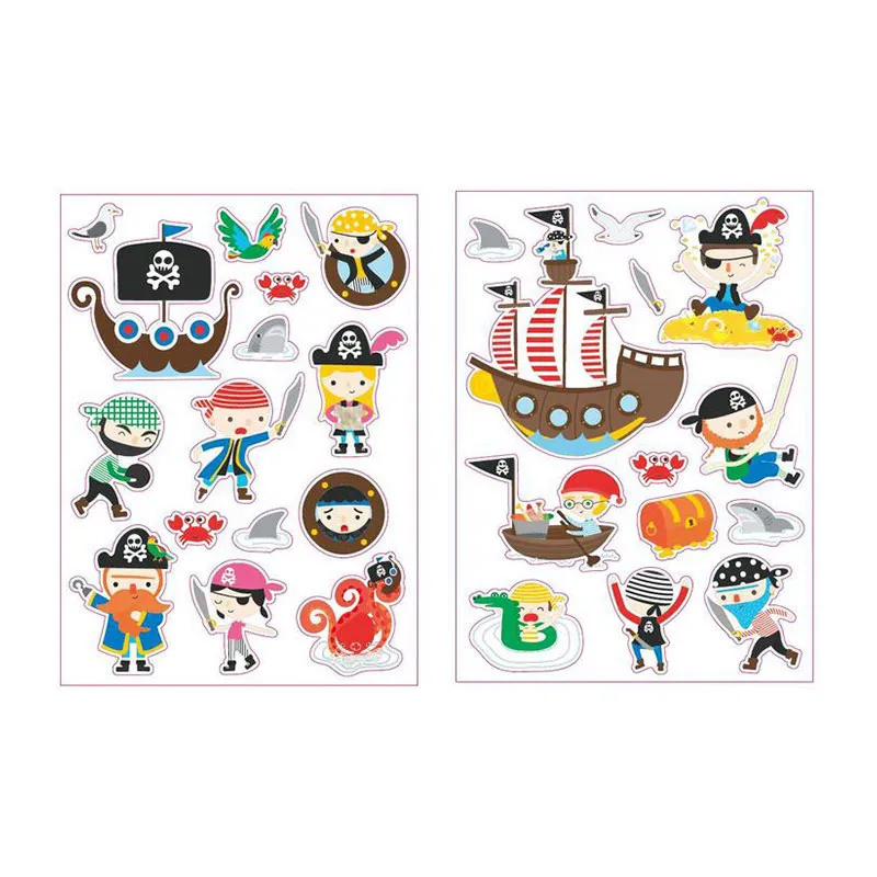 Jeu de Gommettes Les Pirates - 36m+-1