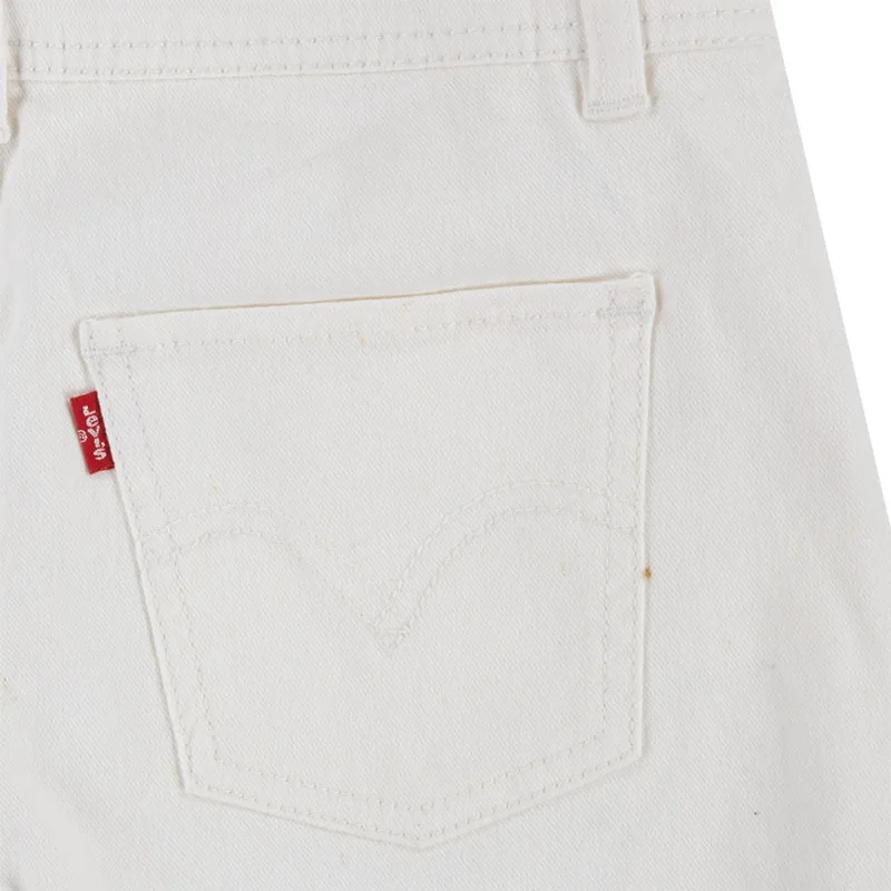 Salopette short Classic - Blanc alyssum-3