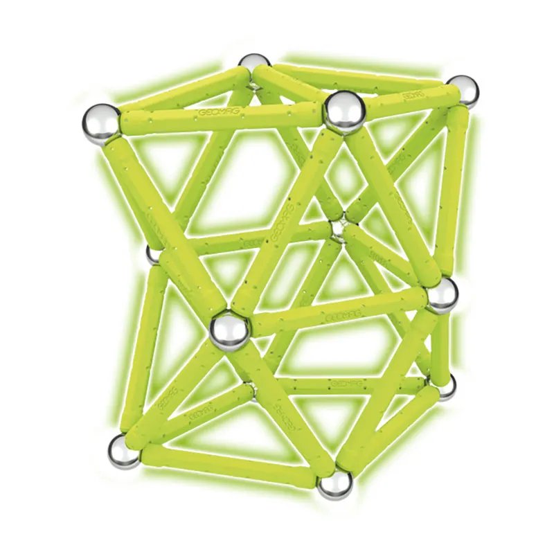 Jeu de construction magnét. Glow 64pcs - 3+-4