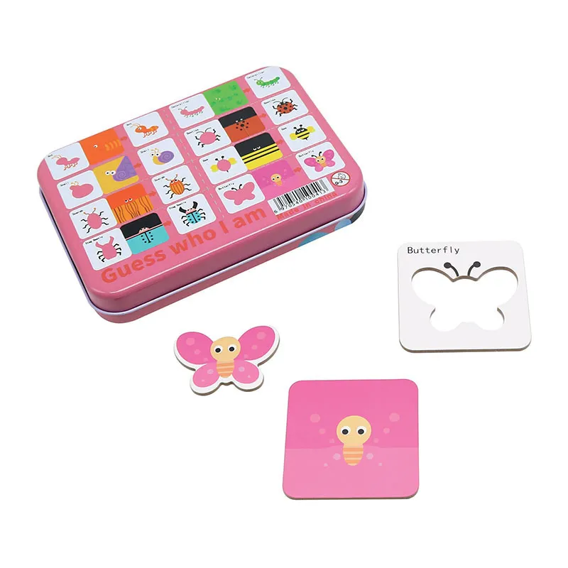 Jeu Devinez qui je suis Insectes ANGL - 36m+-1