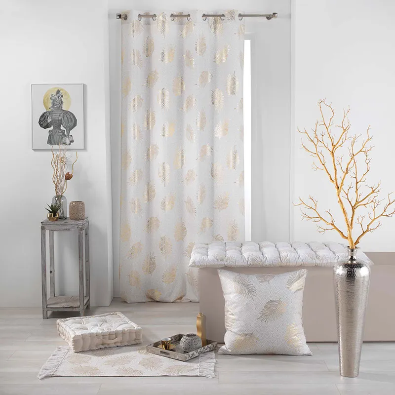 Coussin métallisé Sunny Gold - 60x60cm-3