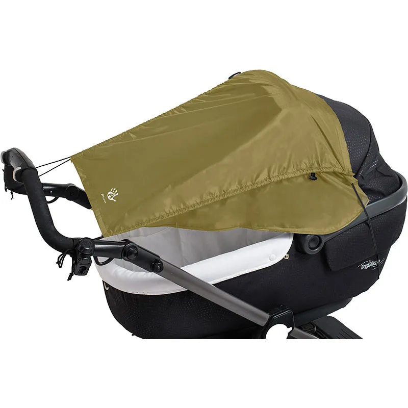 Auvent universel poussette anti-UV Kaki - 50x67cm-0