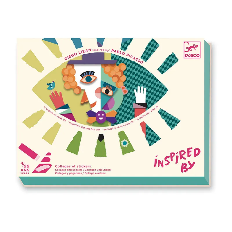 Découpage Têtes au carré - 4+-6