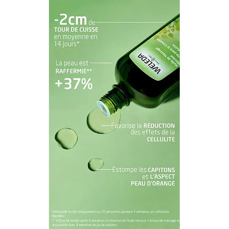 Huile de Massage Minceur au Bouleau - 100ml-1