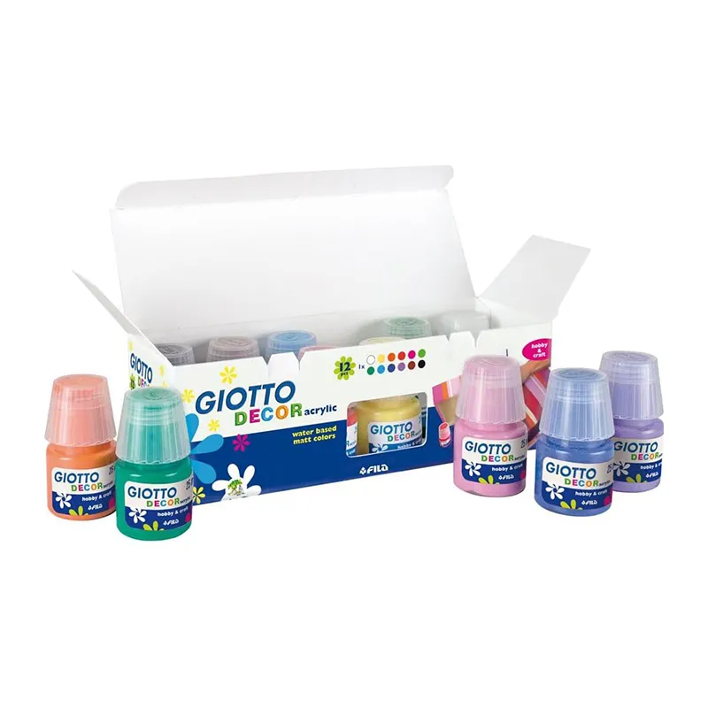 12 Pots de peinture acrylique - 25ml-3