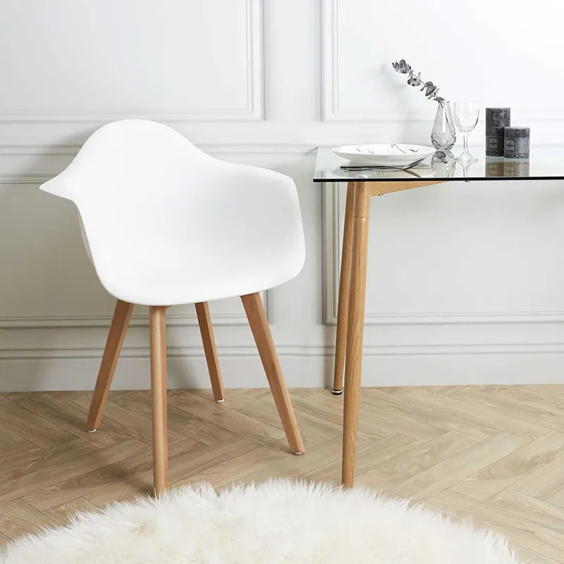 2 Fauteuils Scandi. Blanc - 62,8x85,3cm-5