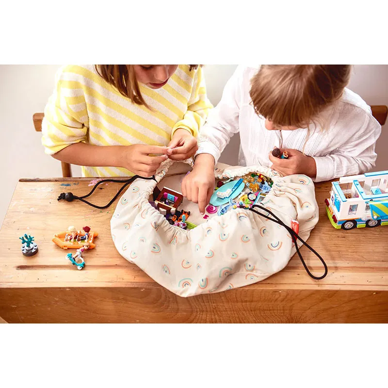 Mini Sac à jouets Arc-en-ciel - ø40cm-8
