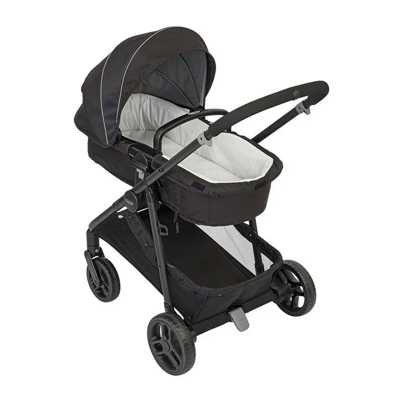 Poussette combinée Transform Black - 0m+-3