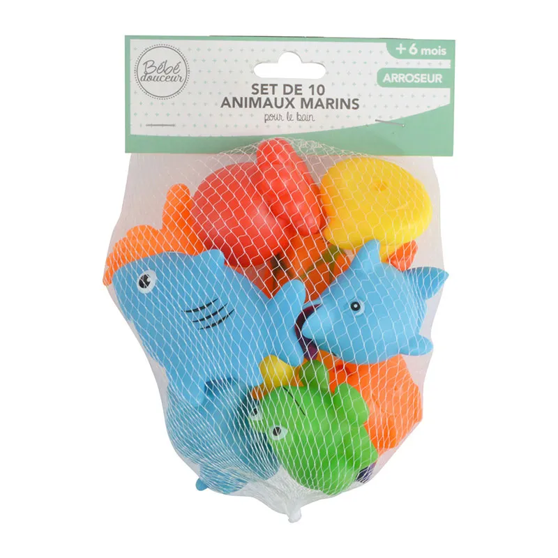 10 Animaux arroseurs pour le bain - 6m+-1