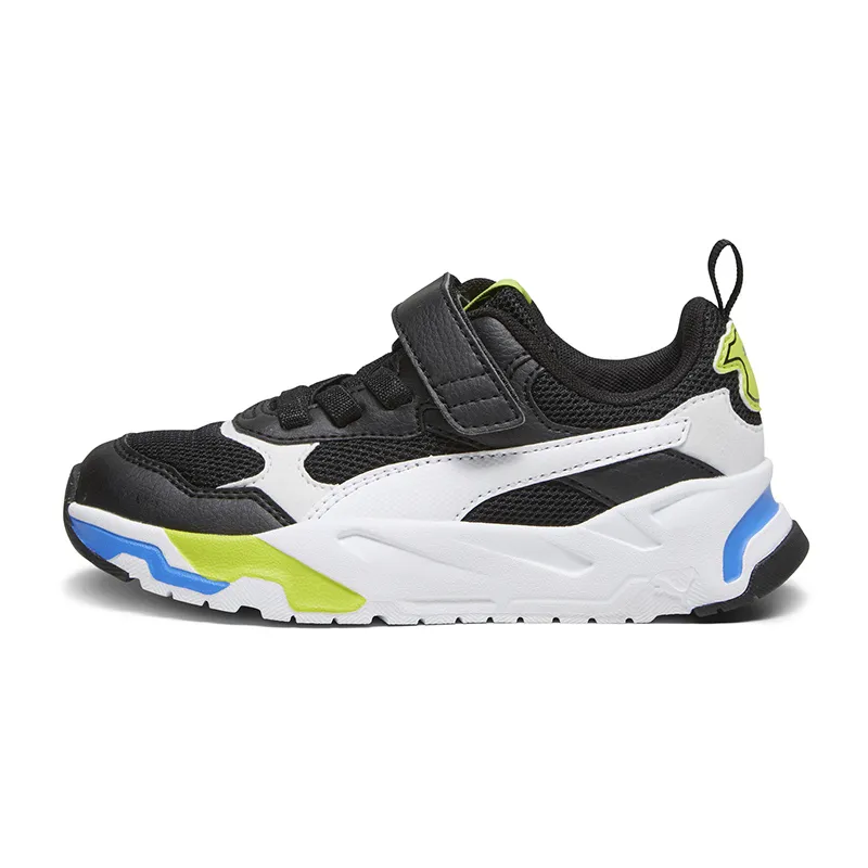 Baskets Garçon Trinity Puma - Noir/Blanc/Bleu/Vert-2