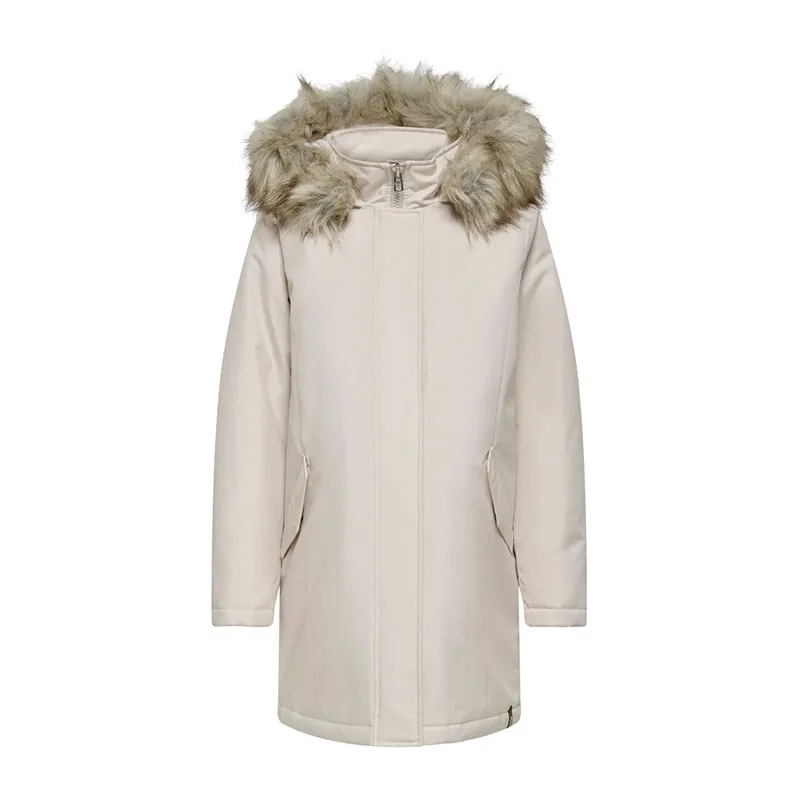 Parka de grossesse Newkaty - Écru Moonbeam-2