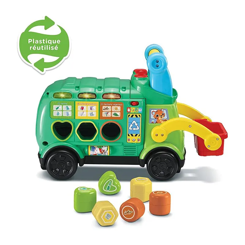 Maxi camion poubelle Recyclo'formes - 18m+-4