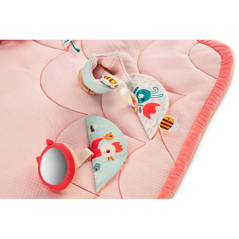 Tapis d'éveil Éco-friendly Alice avec arches Rose - 0m+-11
