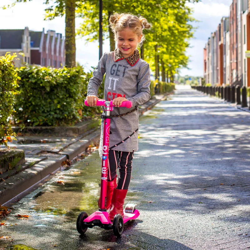 Trottinette maxi Deluxe Rose - 5+-5
