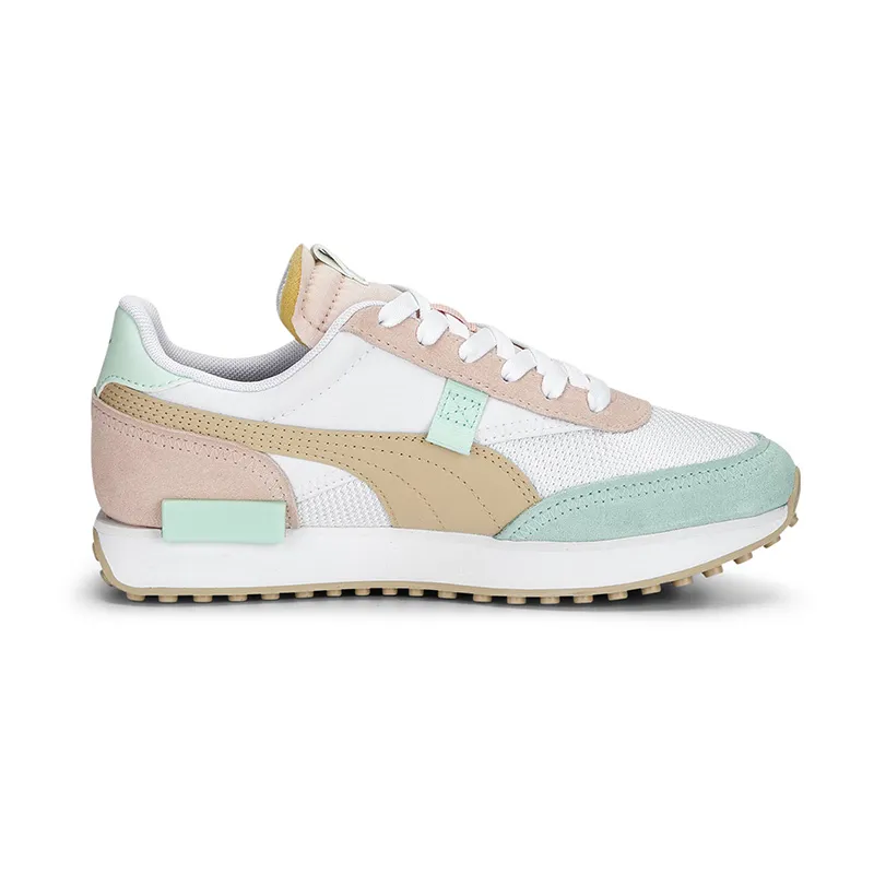 Baskets Femme Future Rider Soft - Rose/Turquoise/Blanc - PUMA-3