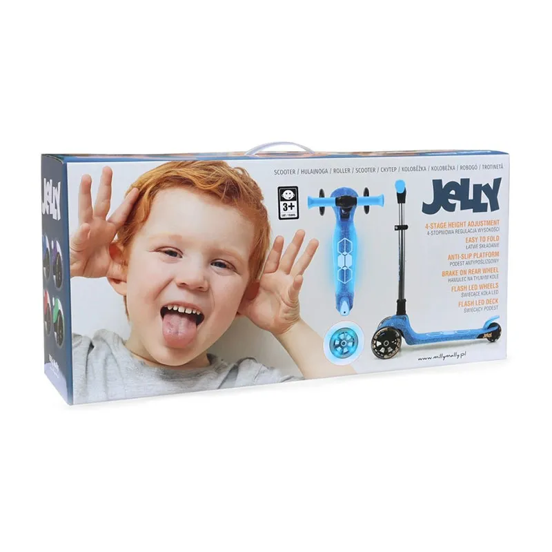 Trotinette 3 roues Scooter Jelly Vert - 18m+-12