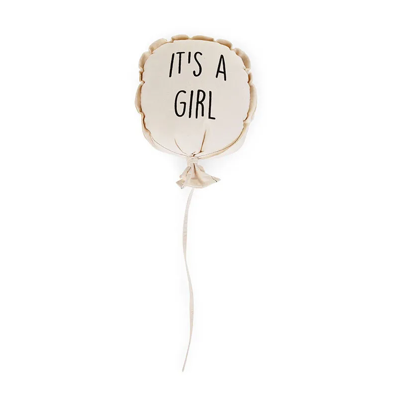 Décoration murale Ballon It's a Girl - 35x26x8cm-0