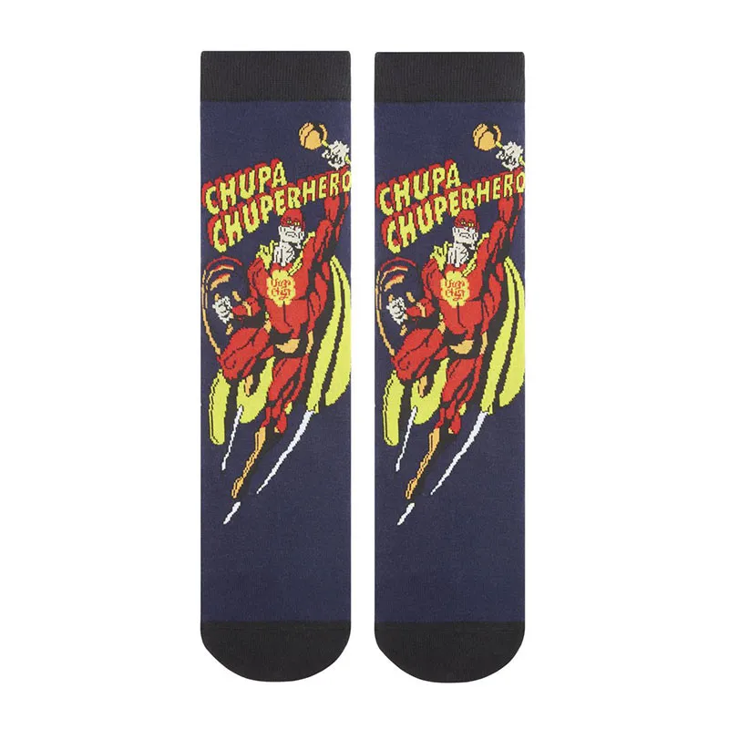 8 paires de Chaussettes Homme Chupa-Chups - Noir/Bleu/Rouge/Jaune-20