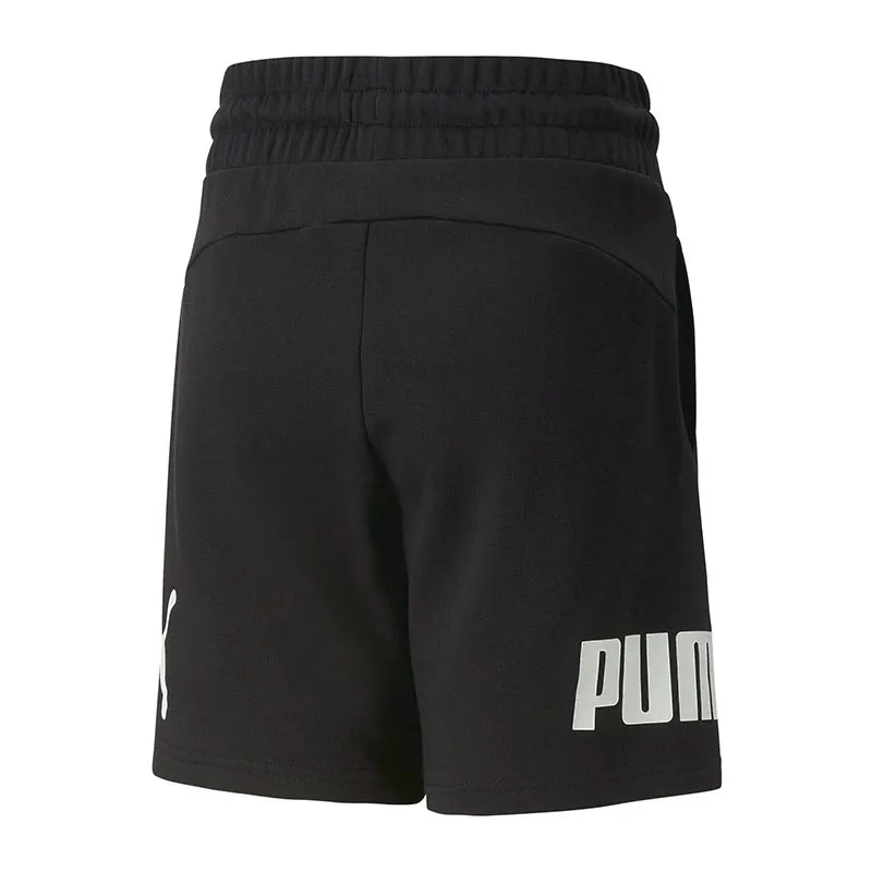 Short Garçon Power Puma - Noir-1