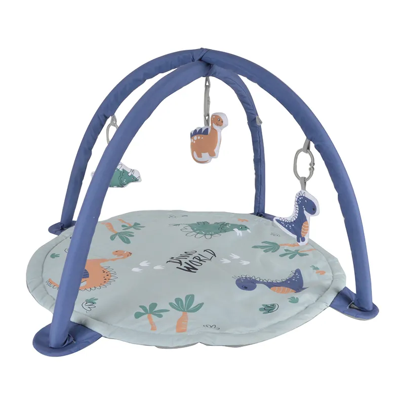 Tapis d'éveil Dino World - ø93x54cm-0