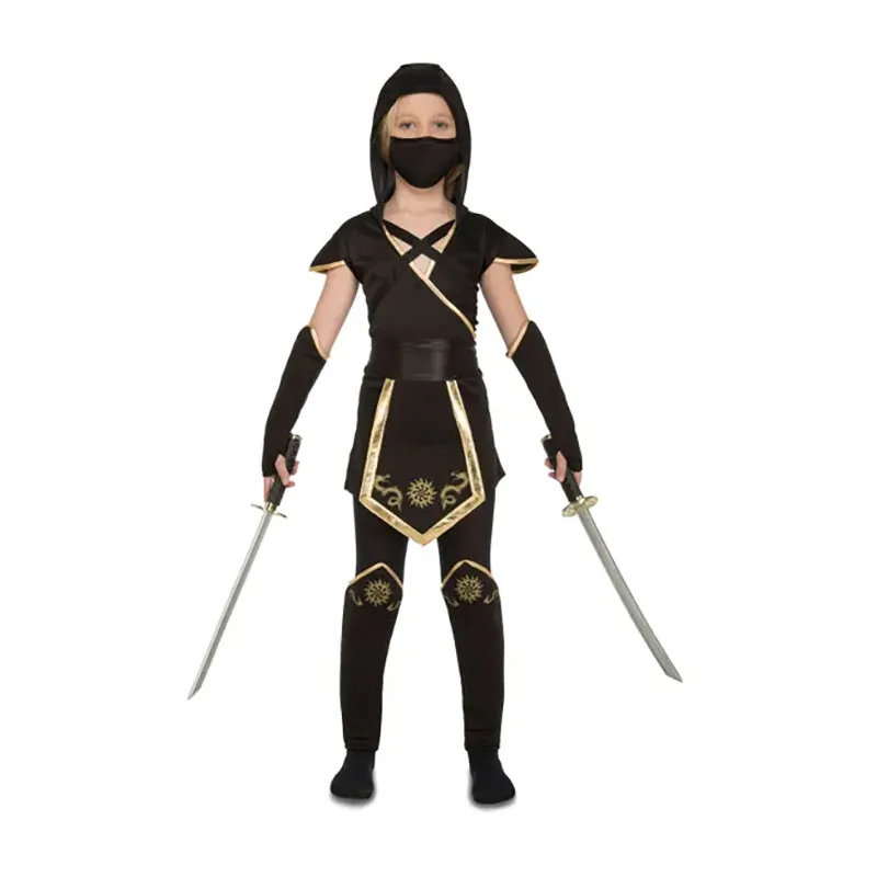 Déguisement - Black Ninja Fille-0