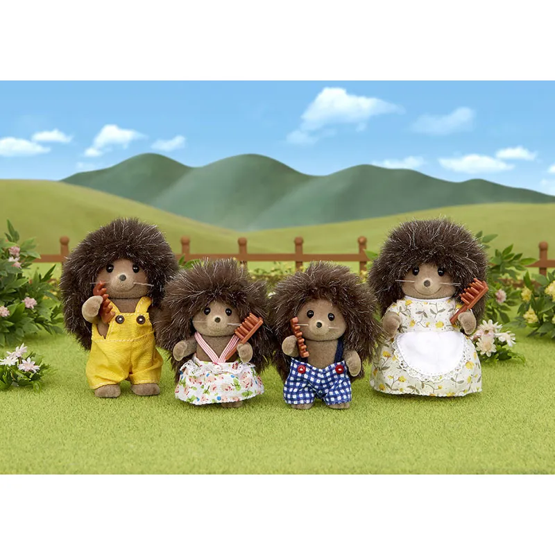 Famille hérisson - 4pcs-3