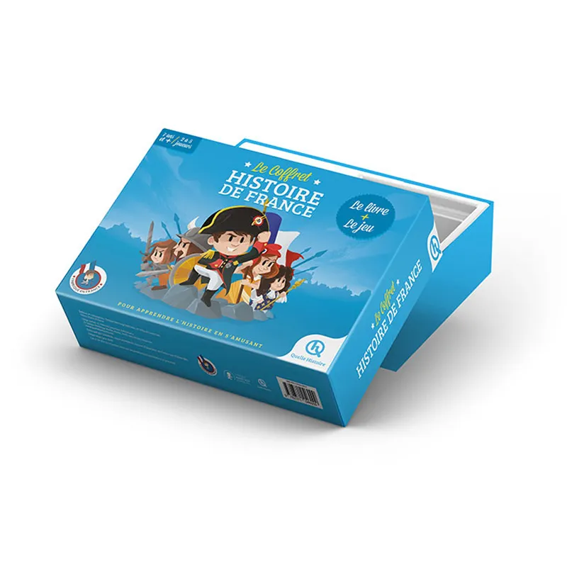 Coffret Livre + Jeu Histoire de France - 7+-7