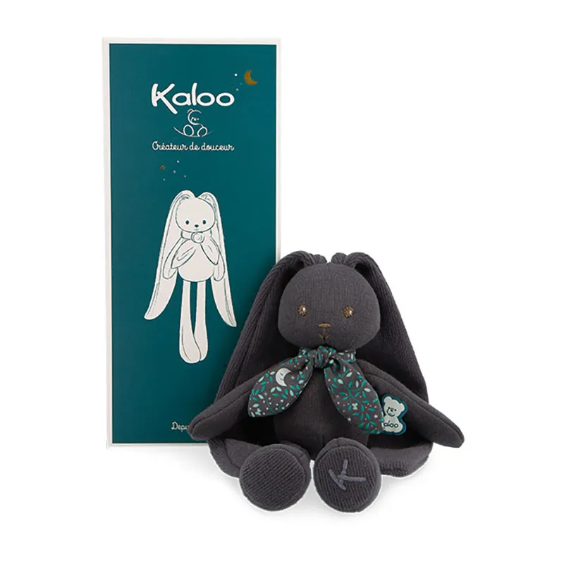Peluche Lapin Gris violine 25cm - 0m+-0