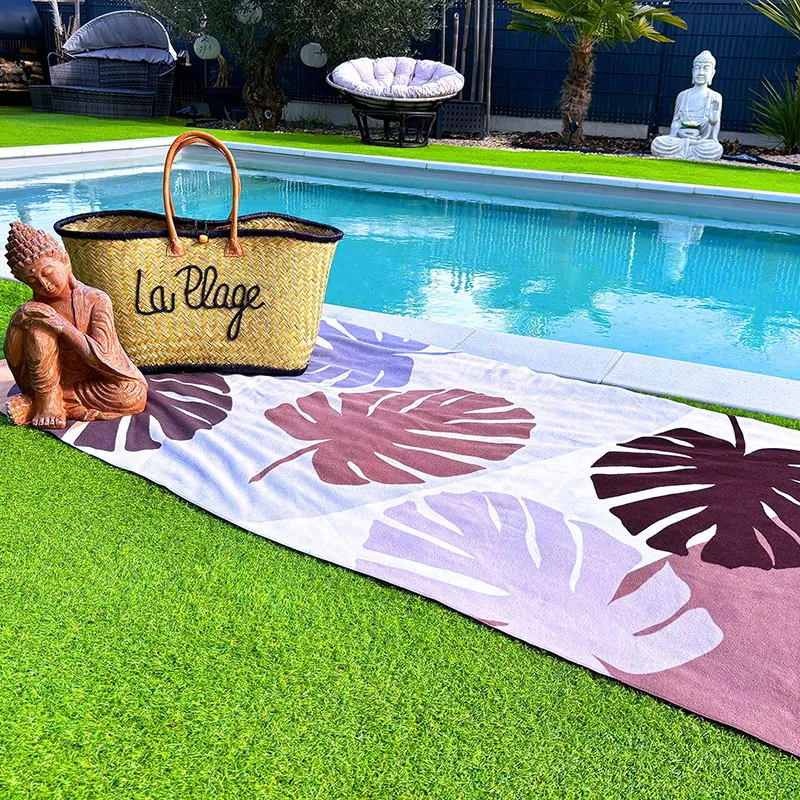 Serviette de plage Mindil Multicolore - 90x170cm-1