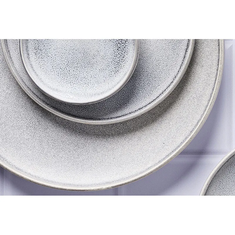 Service complet Stone Gris lune - 48pcs-2