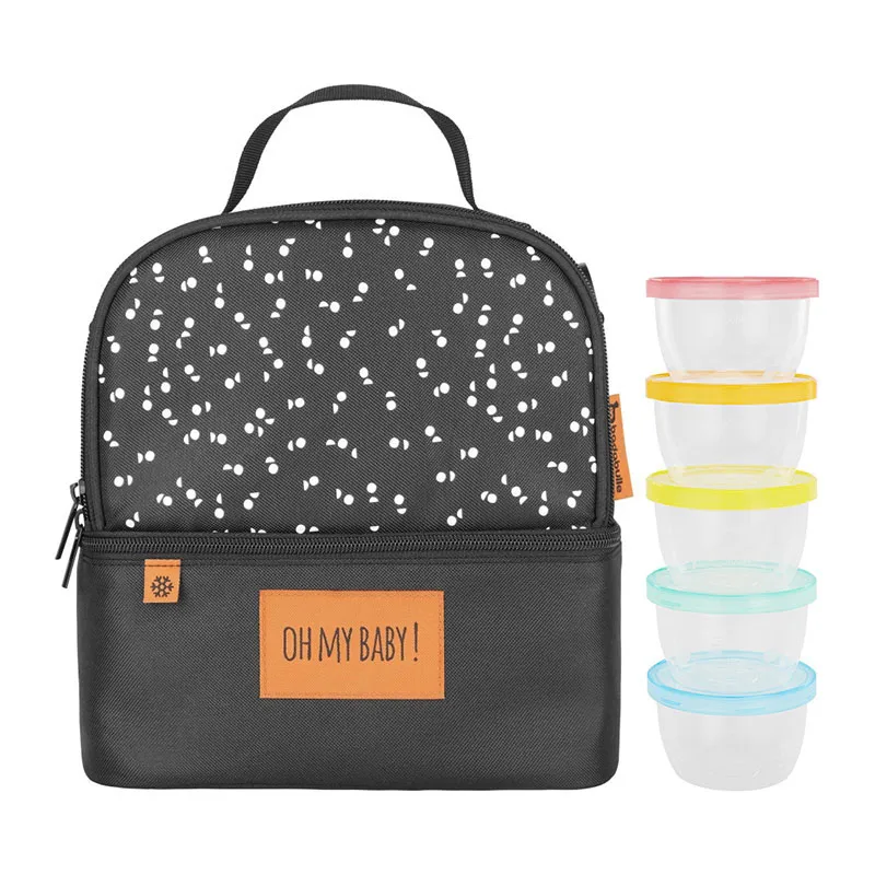 Sac repas isotherme Pick&Go + 5 Badabols 250ml-1