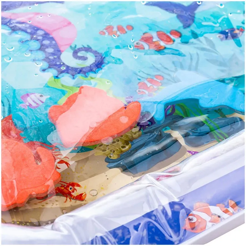 Tapis d'eau gonflable pour bébé Hippocampe - 6m+-2