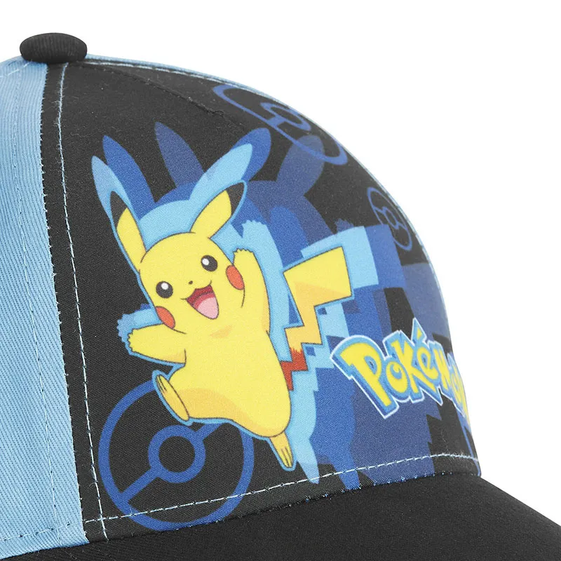 Casquette Enfant Pikachu - Noir/Bleu-4