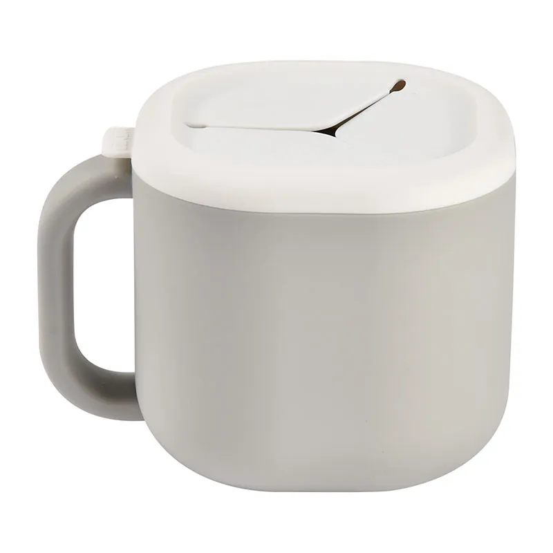 Tasse à goûter Pick N Snack Gris Velours - 460ml-2