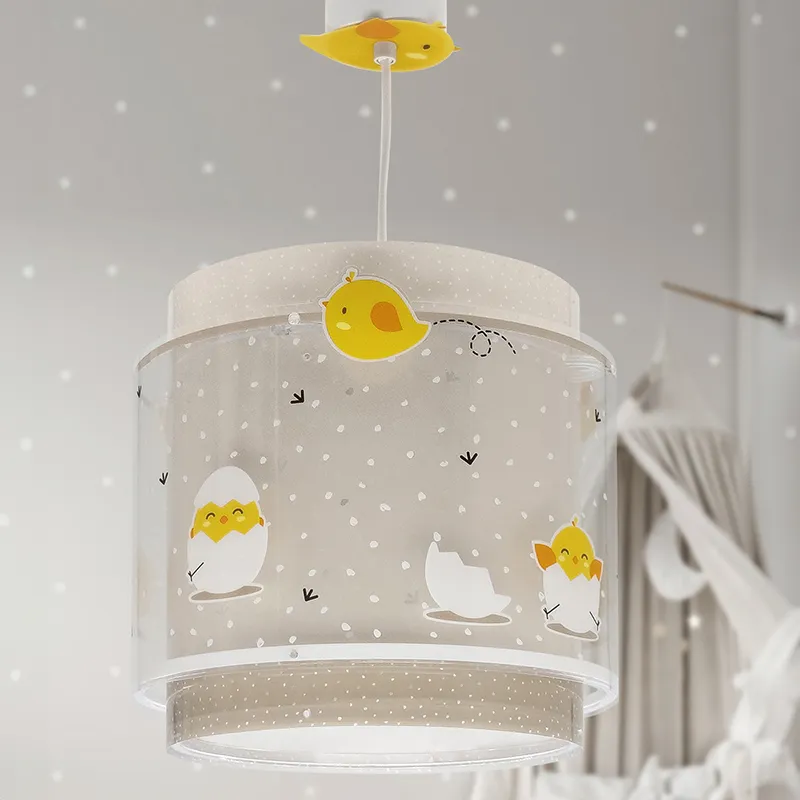 Lustre Bébé Poussin - 27x27x27cm-1