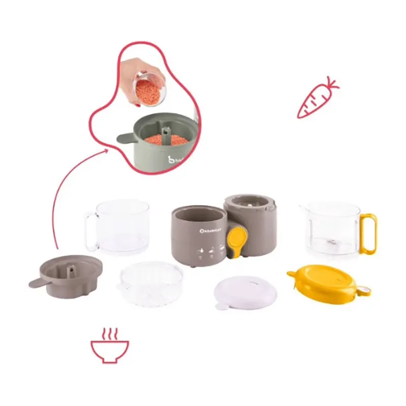 Robot culinaire B-Easy Gris-4