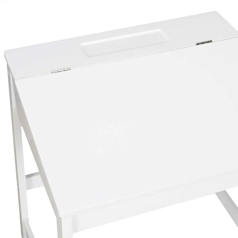 Bureau pupitre Charlie Blanc - 55x45x48.8cm-5