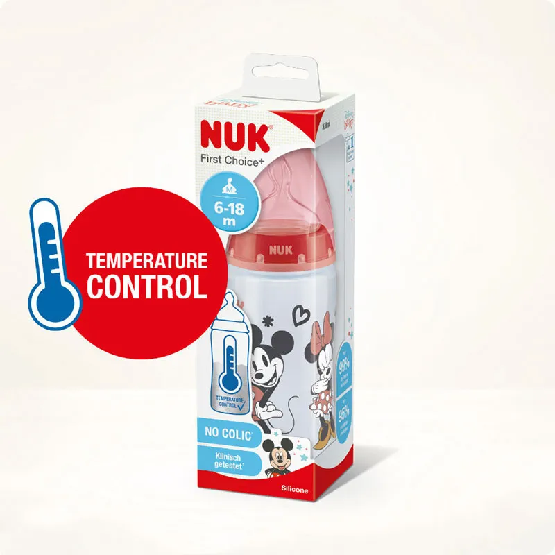 Biberon First Choice Minnie 300ml - 6m+-2