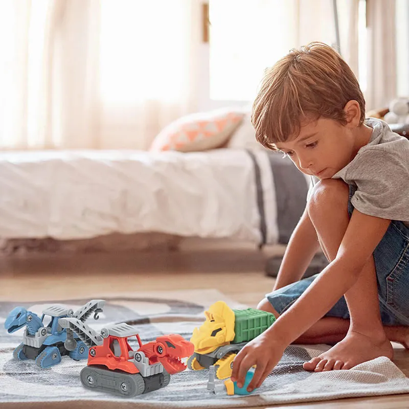 Jeu de construction Dino Bleu - 36m+-6