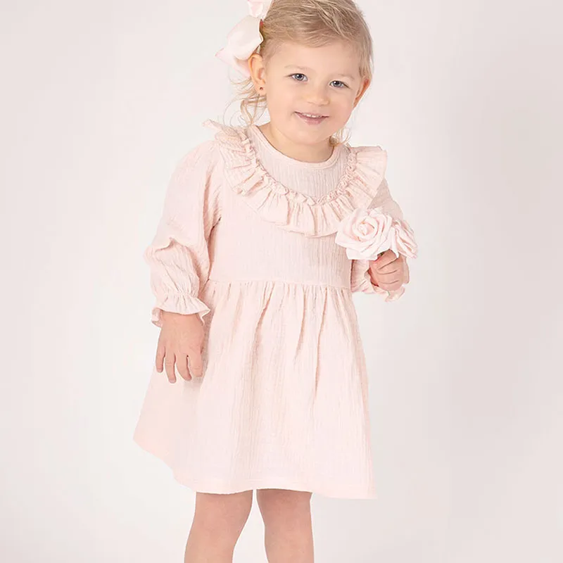 Robe ML Voile - Rose pâle-0