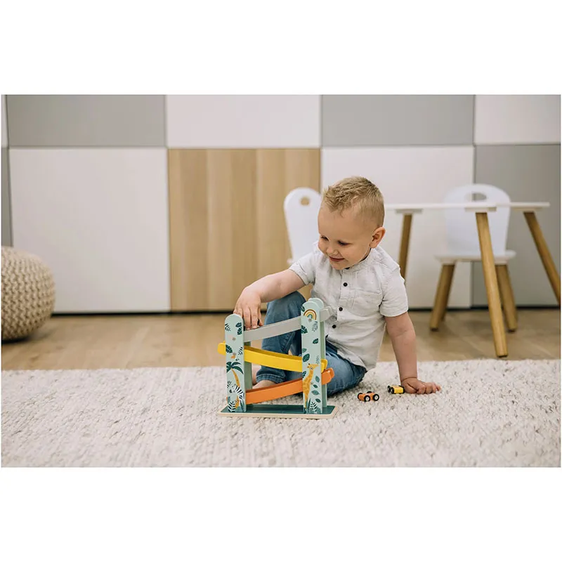 Mini garage & 2 voitures Bois - 18m+-8