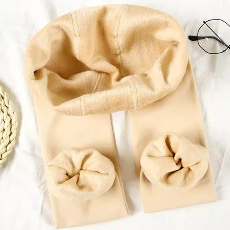 Collant thermique polaire TU - Beige-9
